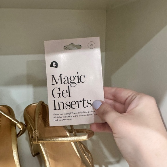 Bared Footwear Godwit Gold Leather Strappy Heeled Sandals - Picture 8 of 10